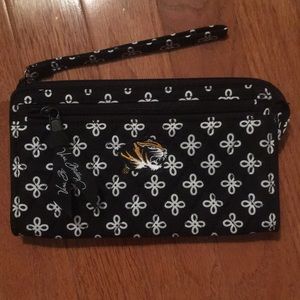 Vera Bradley Mizzou Wristlet